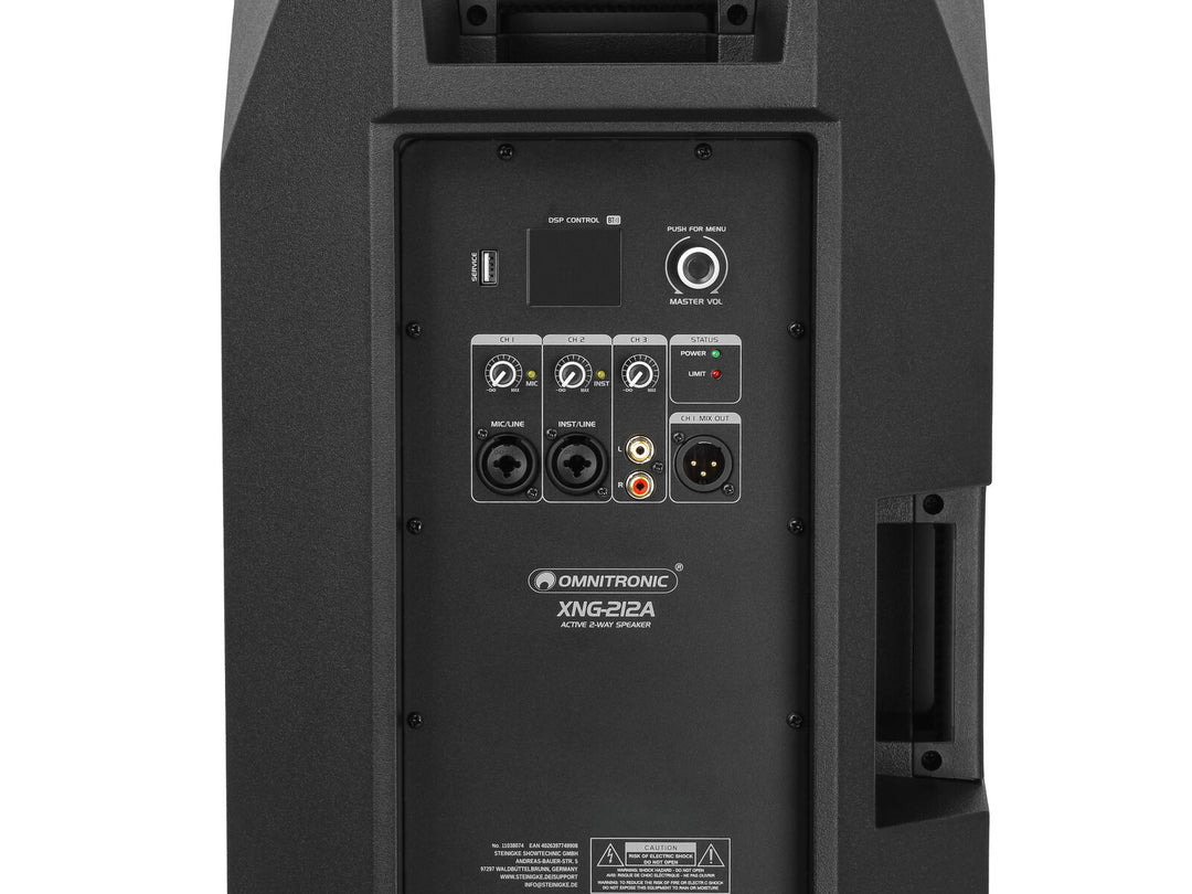 OMNITRONIC XNG-212A Enceinte 2 voies, active, DSP