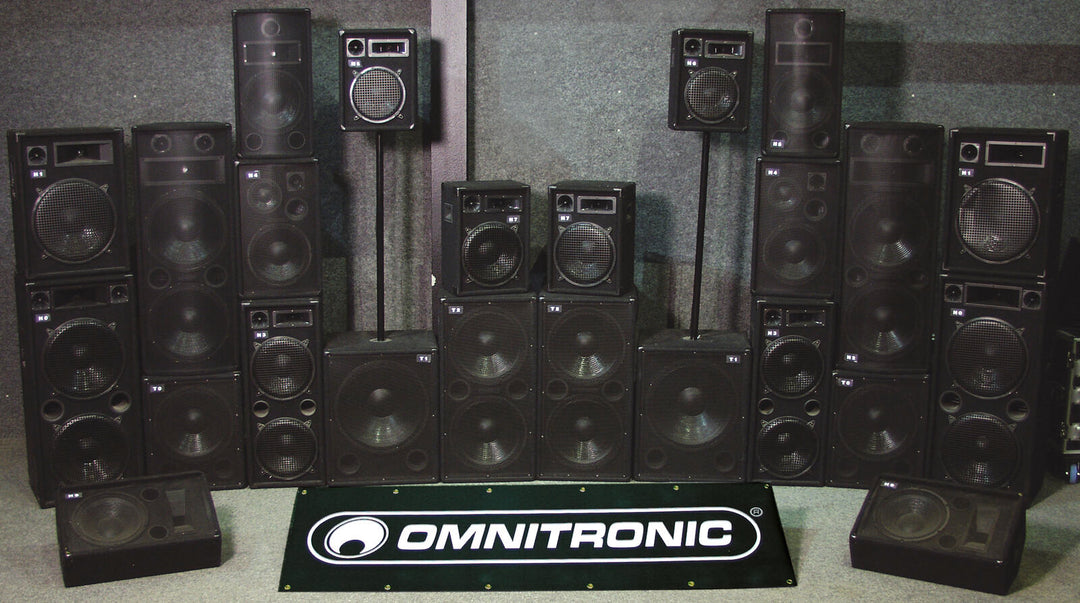 OMNITRONIC TMX-1230 Enceinte à 3 voies 800W