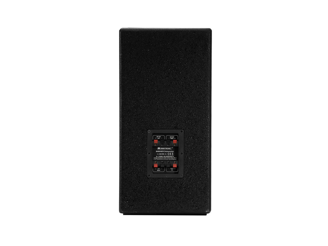 OMNITRONIC BOB-82X Caisson de basses noir