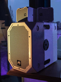 OMNITRONIC BOB-10A Caisson de basses actif blanc