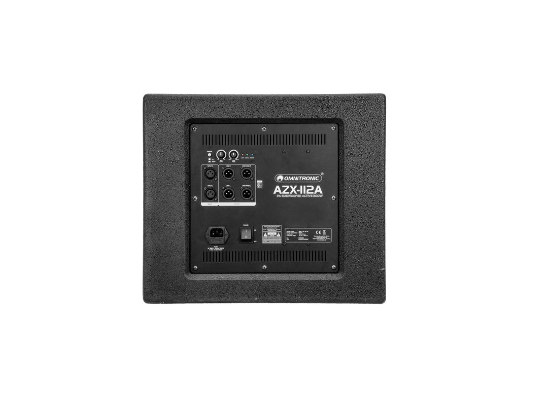 OMNITRONIC AZX-112A Subwoofer PA actif 300W