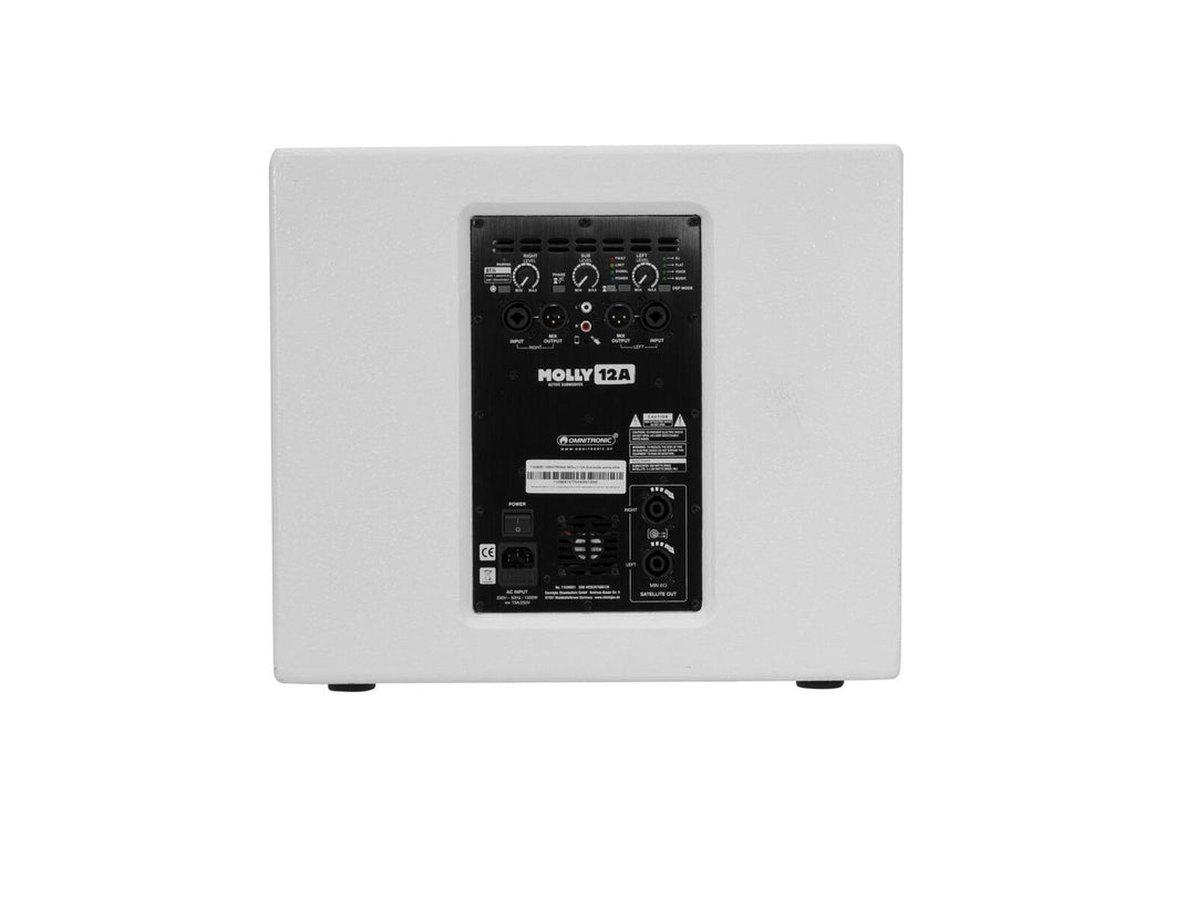OMNITRONIC MOLLY-12A Subwoofer actif White