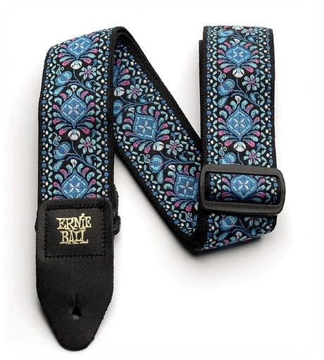Ernie Ball EB-4097 Indigo Orchid. Sangle pour Guitares