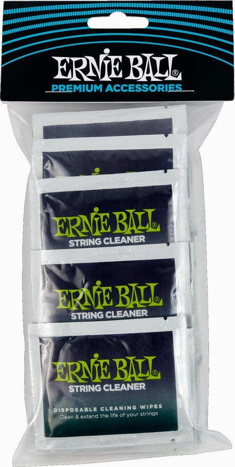 Nettoyant pour cordes Ernie Ball 4249 pack de 20