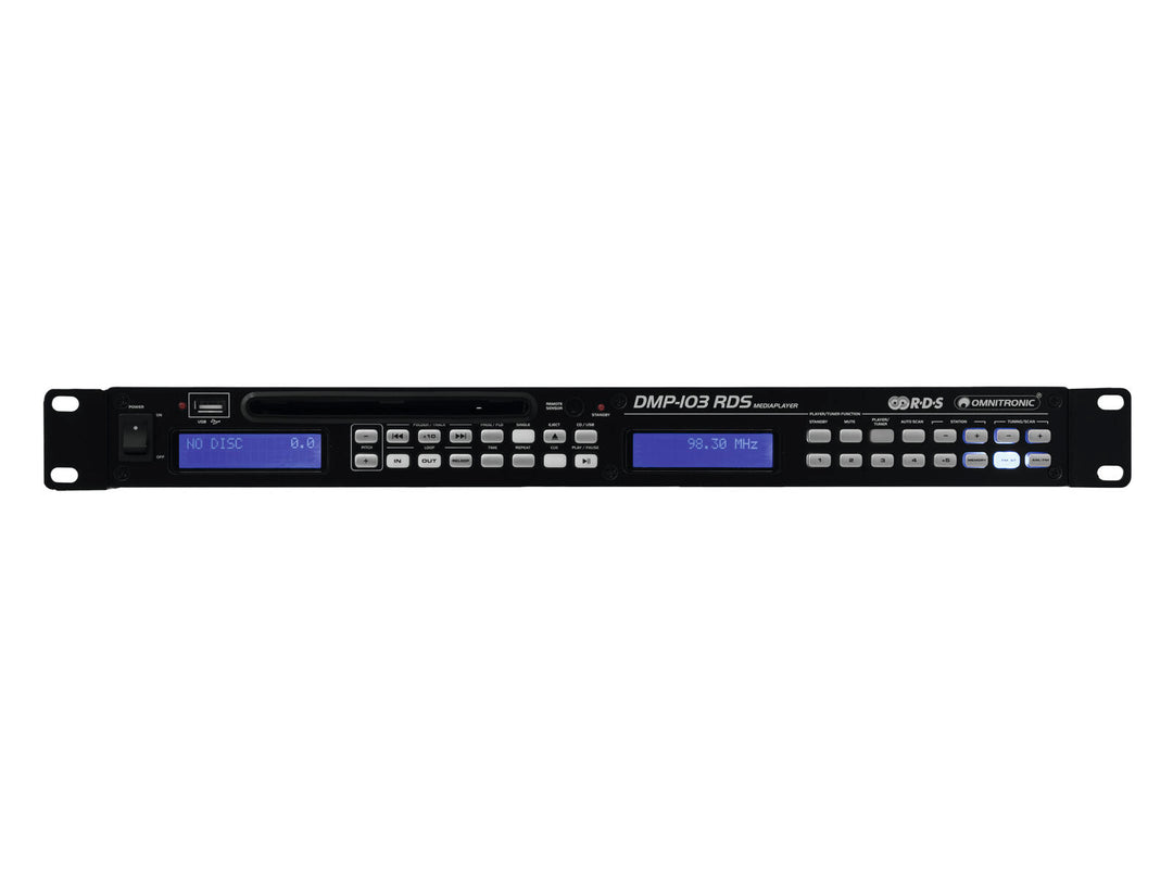 OMNITRONIC DMP-103RDS Lecteur multimédia