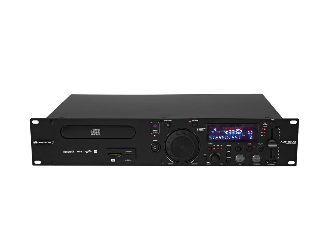 OMNITRONIC XDP-1502 lecteur CD/MP3