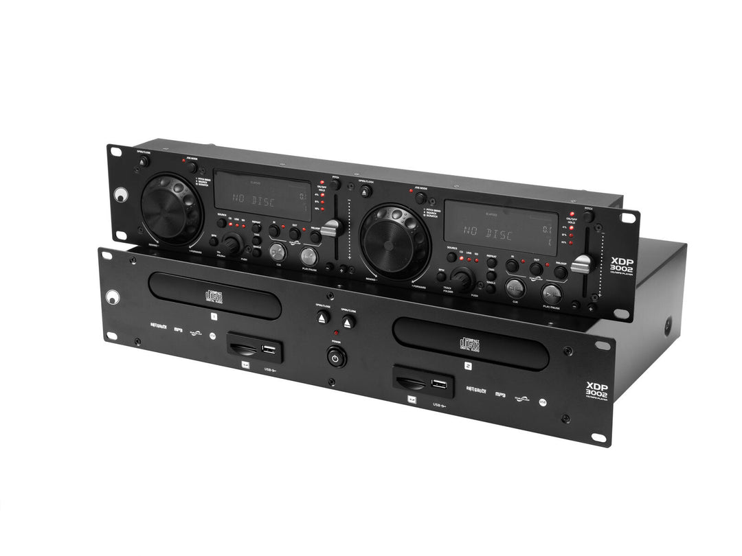 OMNITRONIC Lecteur CD/MP3 double XDP-3002