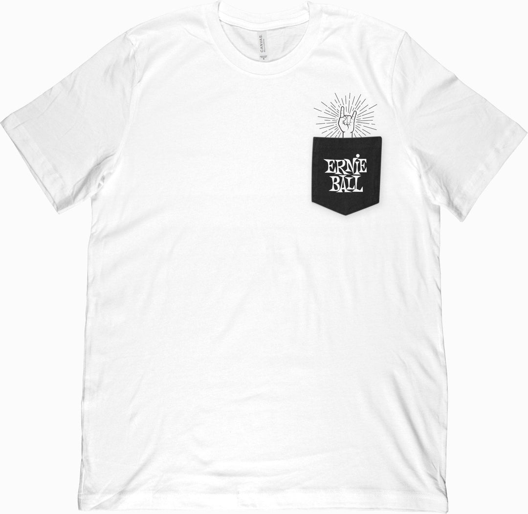 Ernie Ball 4862 T-shirt à poche Rock à fond, moyen