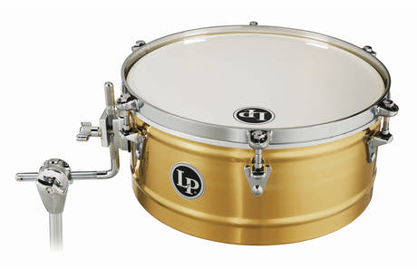 Latin Percussion Timbales Single Brass Timbales - 14" (LP6514-B)
