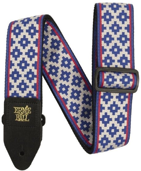 Ernie Ball Sangle jacquard Blue Crux