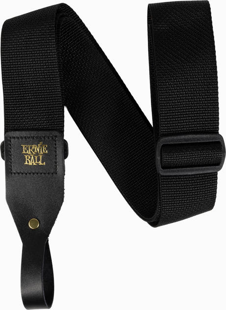 Ernie Ball 5365 Sangle pour guitare acoustique Polypro Black