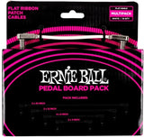 Ernie Ball EB-6387, Câble patch plat White, multipack