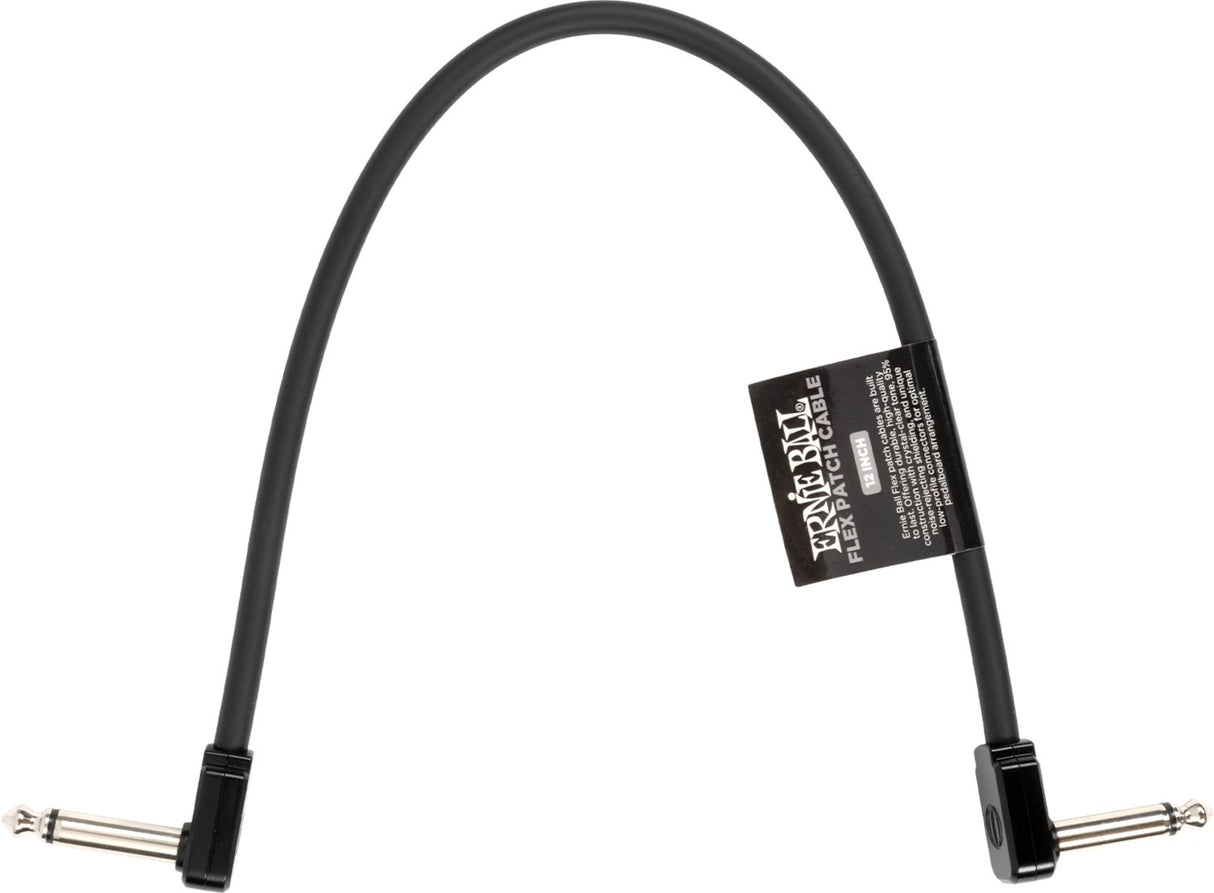 Ernie Ball 6440 Câble patch Flex Black 30cm