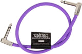 Ernie Ball 6449 Câble patch Flex Violet 45cm