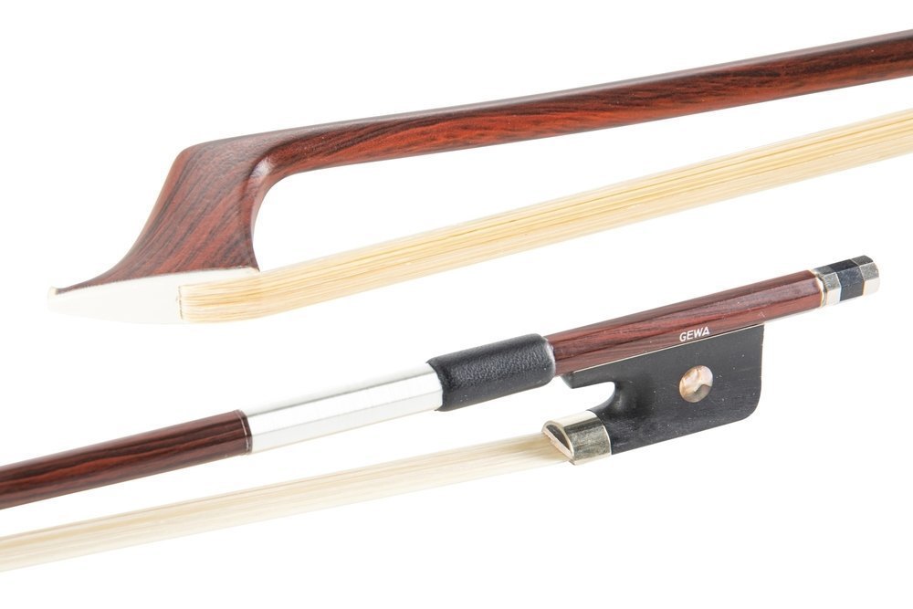Archet de violoncelle GEWA Carbon Student 3/4, aspect bois