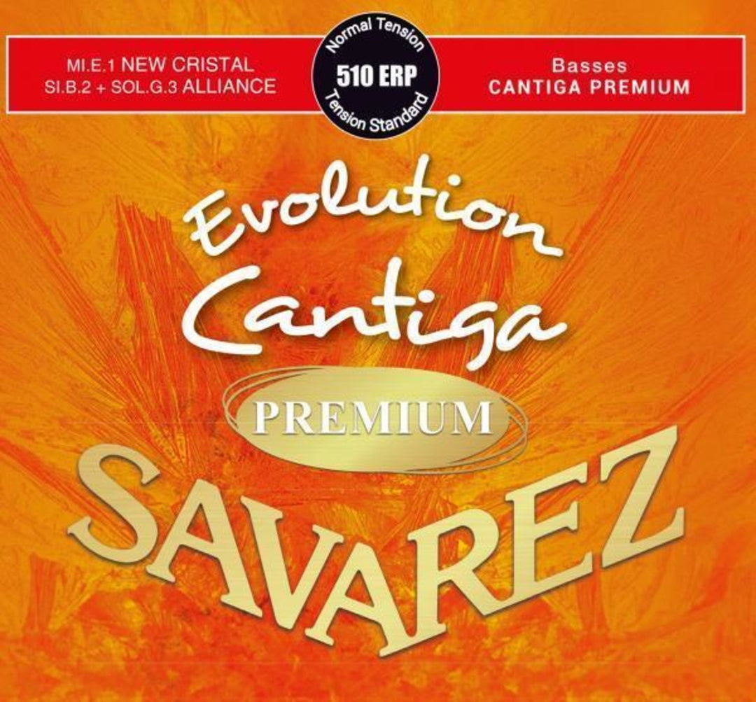 Savarez Strings pour guitares classiques Evolution Cantiga Premium - set 510ERP (normal/medium)