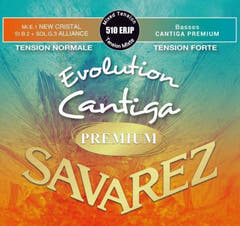 Savarez cordes pour guitare classique Evolution Cantiga Premium - Set 510ERJP (mixed)