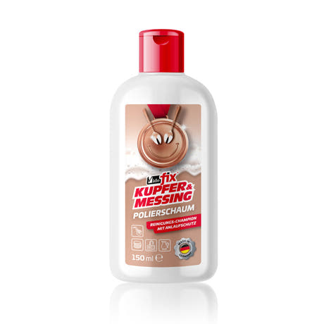 Mousse de polissage Vido pour laiton, cuivre et bronze, 150 ml