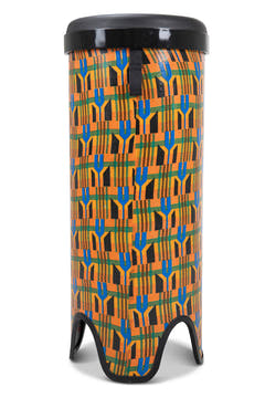 Tubadora Freestyle II Toca - 10" x 24" en étoffe Kente (TSSTB-10K-SLT)