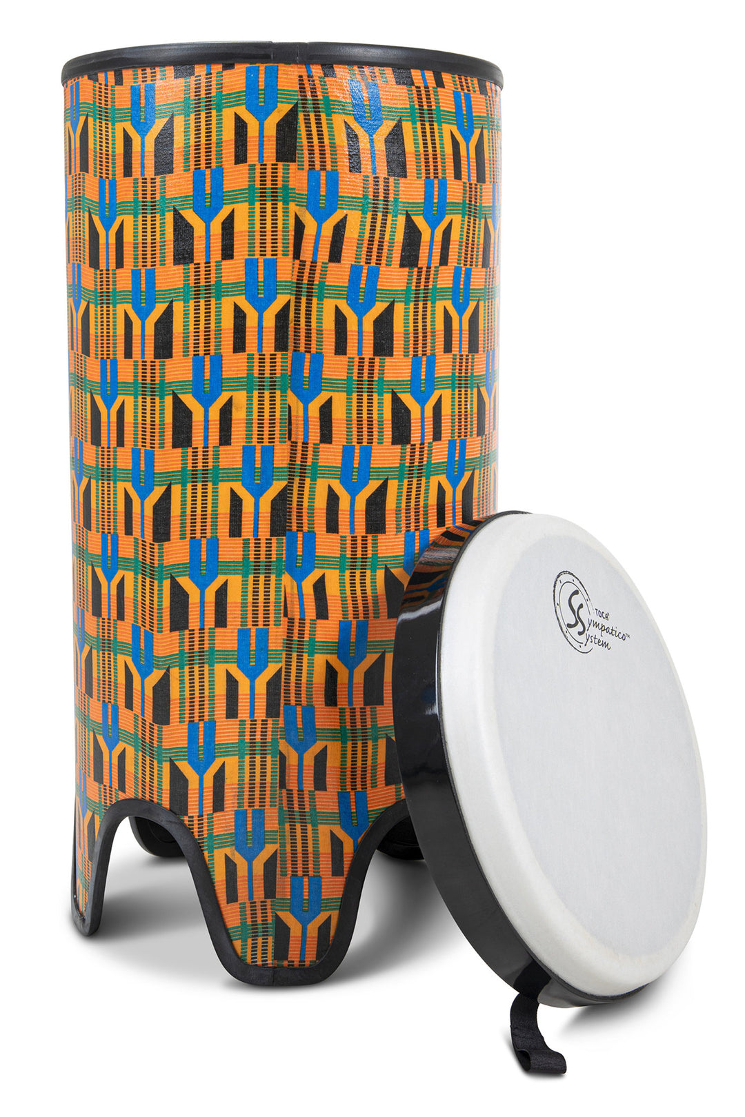 Toca Tubadora Freestyle II - 12" x 24" Kente Cloth (TSSTB-12K-FT)