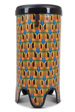 Toca Tubadora Freestyle II - 12" x 24" Tissu Kente (TSSTB-12K-SLT)