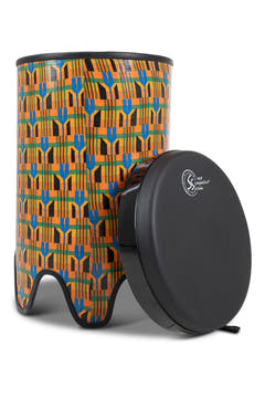 Toca Tubadora Freestyle II - 14" x 24" Tissu Kente (TSSTB-14K-SLT)