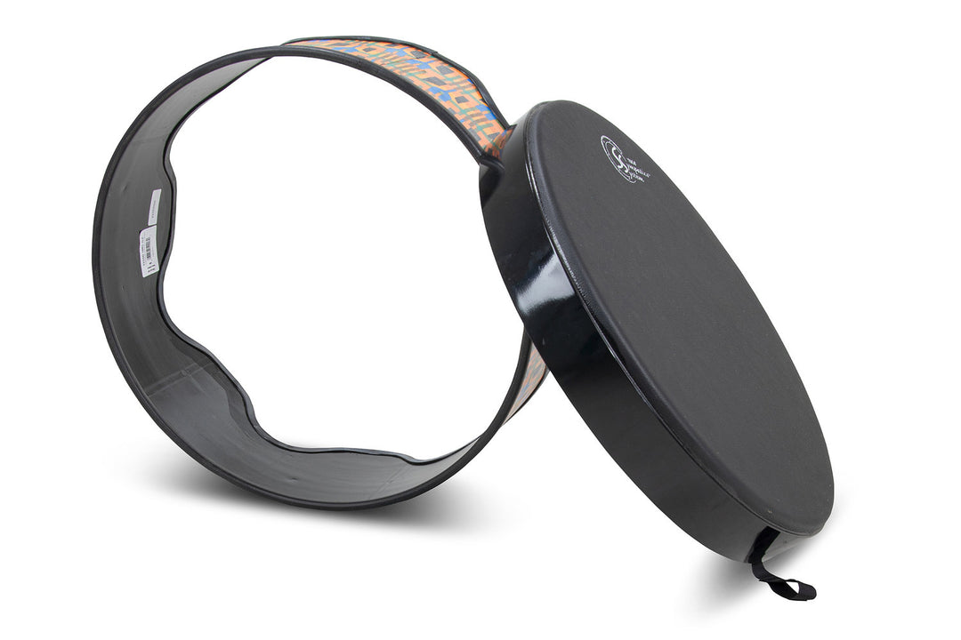 Toca tambour sur cadre Gathering Drum Freestyle II - Kente Cloth (TSSGD-18KS-SLP)