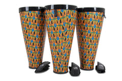 Toca Ashiko emboîtable Freestyle II - Kente Cloth (TSSNA-3PCK-FP)