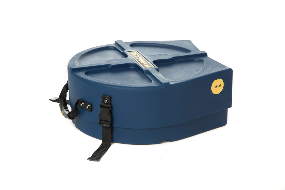 Étui rigide 14" pour caisse claire bleu foncé
