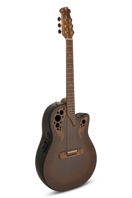 Adamas E-Acoustic Guitar 2087GT Deep Contour Cutaway - Reverse Brown Burst (2087GT-9W-G)