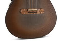 Adamas Guitares électro-acoustique 1687GT Deep Non-Cutaway - Reverse Brown Burst (1687GT-9W-G)