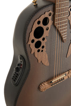 Adamas Guitares électro-acoustique 1687GT Deep Non-Cutaway - Reverse Brown Burst (1687GT-9W-G)