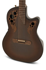 Adamas E-Acoustic Guitar 2087GT Deep Contour Cutaway - Reverse Brown Burst (2087GT-9W-G)