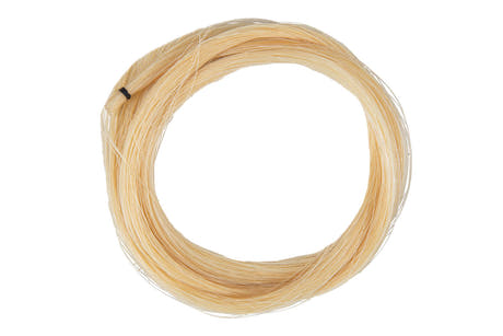 GEWA crins d'archet de contrebasse Mustang - Couche unique blanche