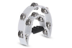 GEWA Couronne de jingles demi-lune 20 jingles - White