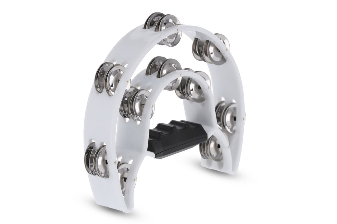 GEWA Couronne de jingles demi-lune 20 jingles - White