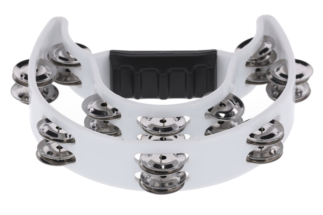 GEWA Couronne de jingles demi-lune 20 jingles - White