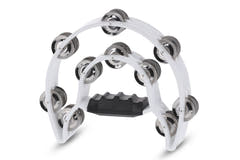 GEWA Couronne de jingles demi-lune 20 jingles - White