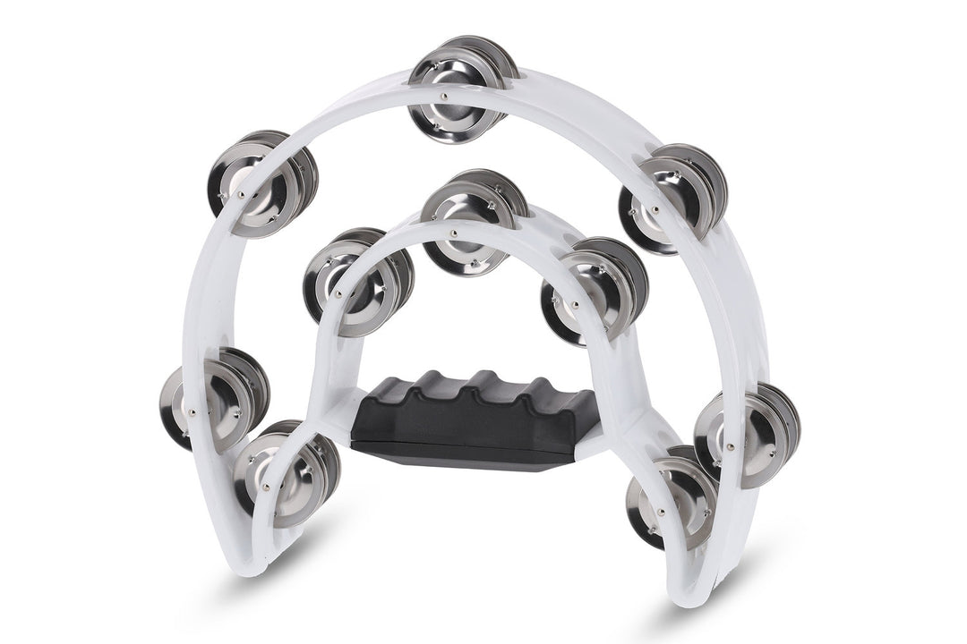 GEWA Couronne de jingles demi-lune 20 jingles - White