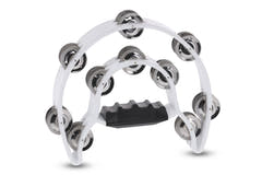 GEWA Couronne de jingles demi-lune 20 jingles - White