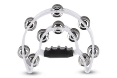 GEWA Couronne de jingles demi-lune 20 jingles - White