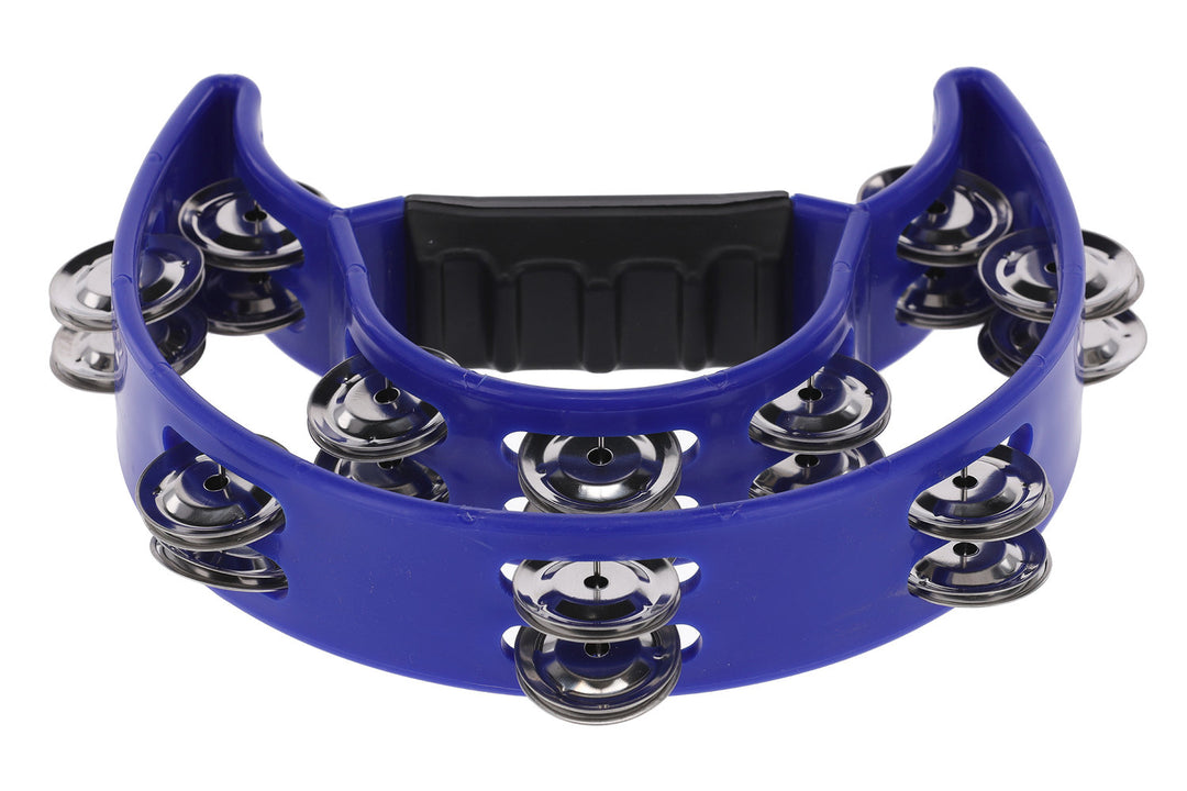 GEWA Couronne de jingles demi-lune 20 jingles - Bleu