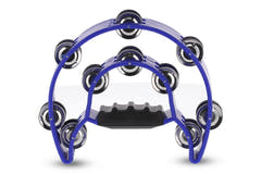 GEWA Couronne de jingles demi-lune 20 jingles - Bleu
