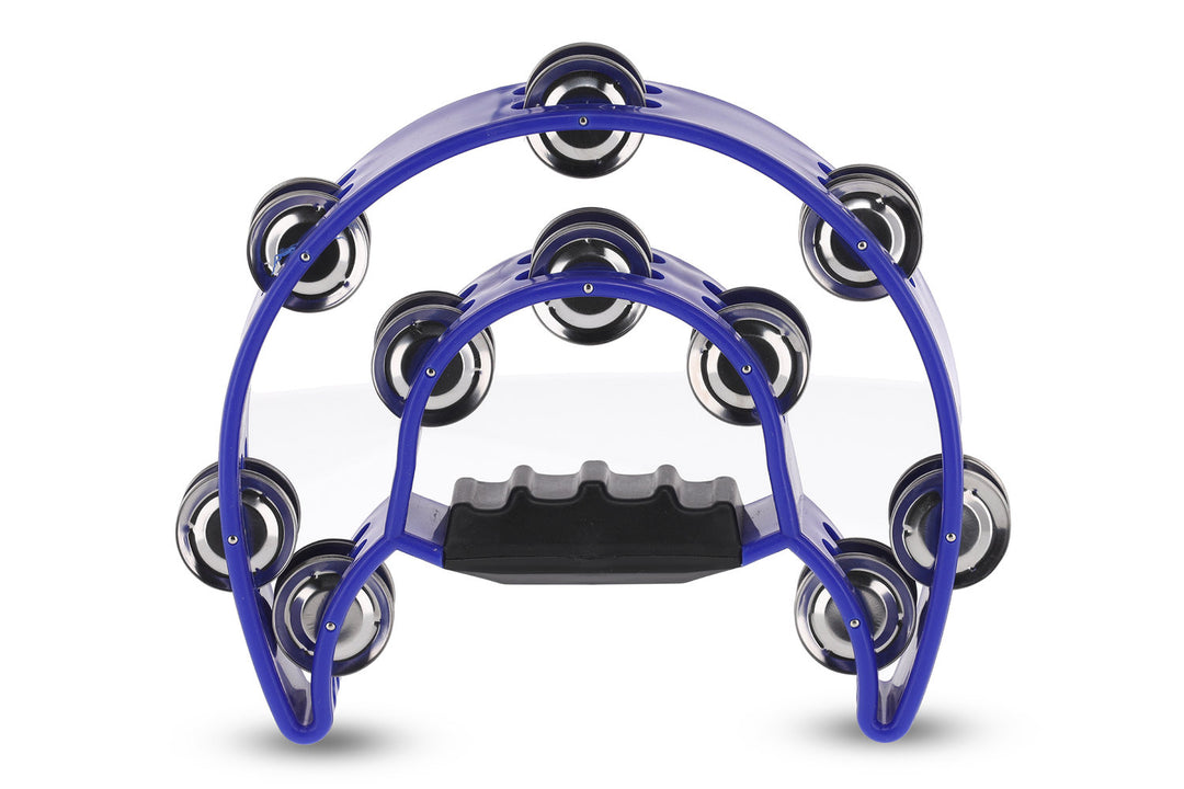 GEWA Couronne de jingles demi-lune 20 jingles - Bleu