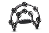 GEWA Jingle wreath Half moon 20 jingles - Black