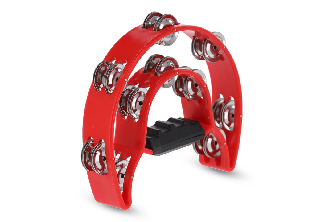 GEWA Couronne de grelots en demi-lune 20 grelots - Rouge