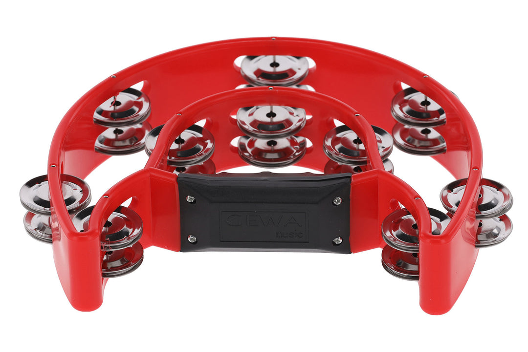 GEWA Couronne de grelots en demi-lune 20 grelots - Rouge