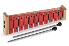 GEWA glockenspiel G11 - G11R plaques sonores rouges