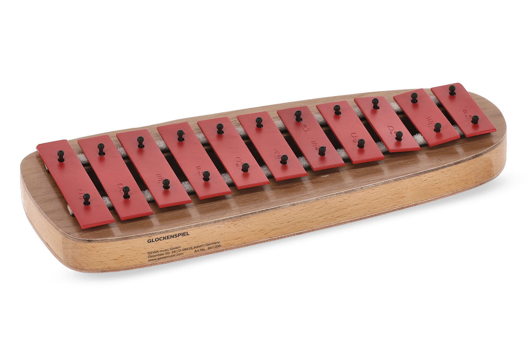 GEWA Glockenspiel GH11 - GH11R plaques sonores rouges