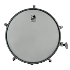 Toca extensions de batterie Timbales - 12" x 4" en acier inoxydable (T-412-SS)